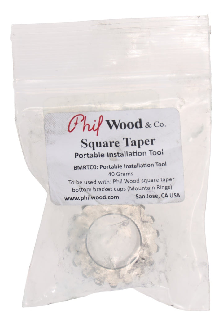 Phil Wood Square Taper Road Bike 68 x 113mm Bottom Bracket English 1.370 x 24tpi