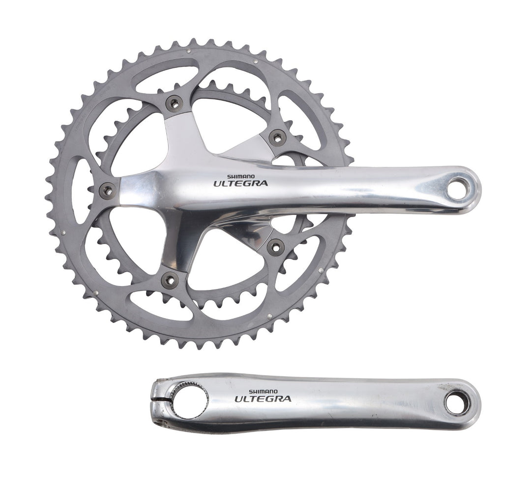 Shimano Ultegra FC-6600 2x 10 Speed Road Bike Crankset 175mm 53/39T Vintage