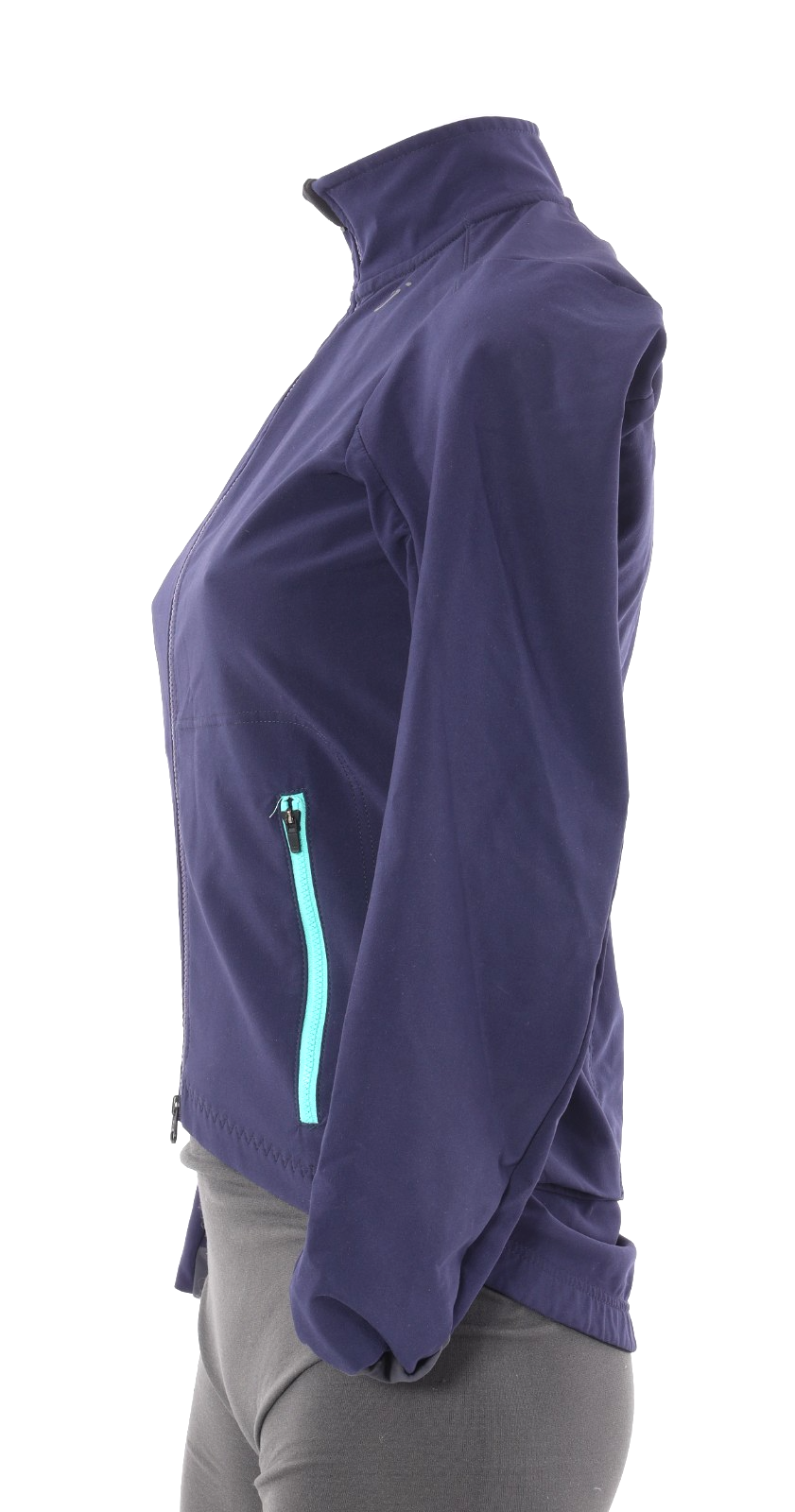 Velocio Signature Softshell Cycling Jacket Women XS Blue Road Bike Gravel MTB