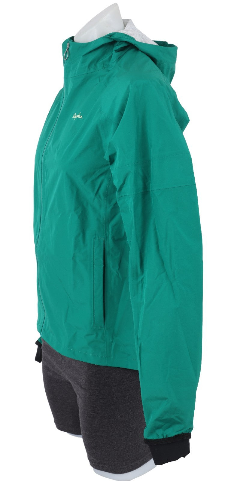 Rapha Cycling Men's Commuter Jacket Green Reflective Weather Resistant XS