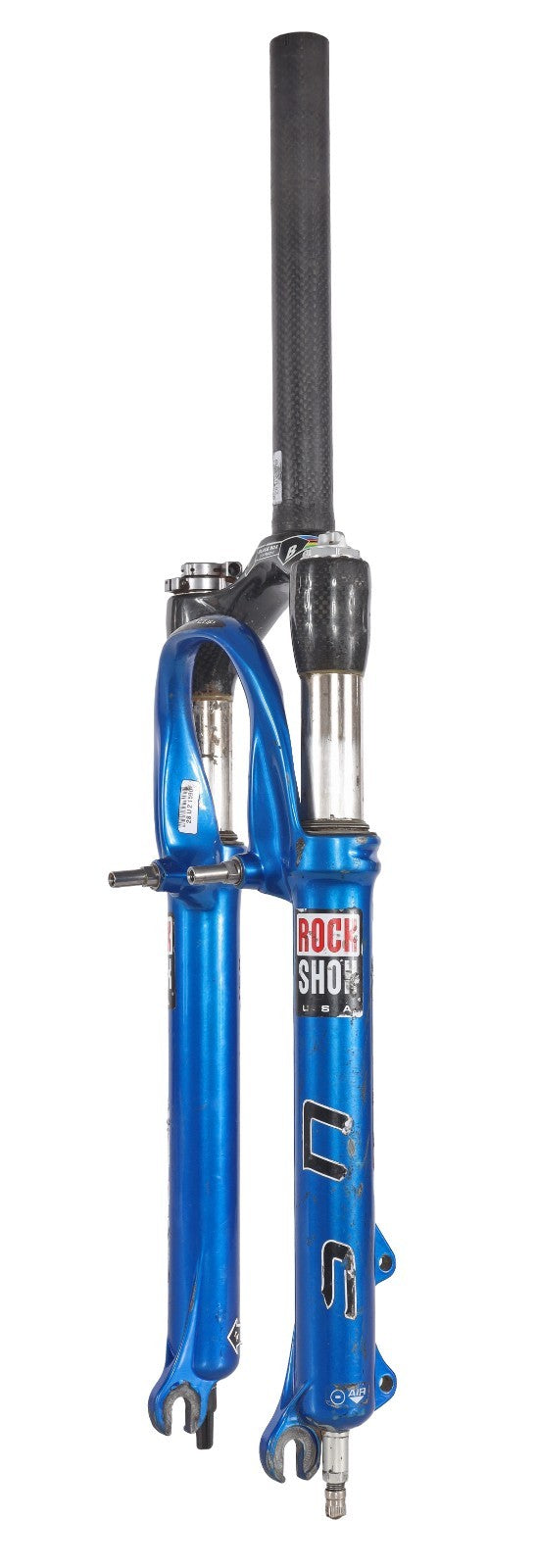 RockShox SID World Cup Dual Air 26" Mtn Bike Fork Carbon Ti 80mm Disc FOR PARTS