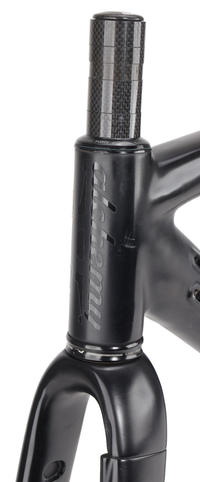 Alchemy Hyas Carbon Disc Road Bike Frameset 54cm BLACK 700c ENVE Thru-Axle 2020