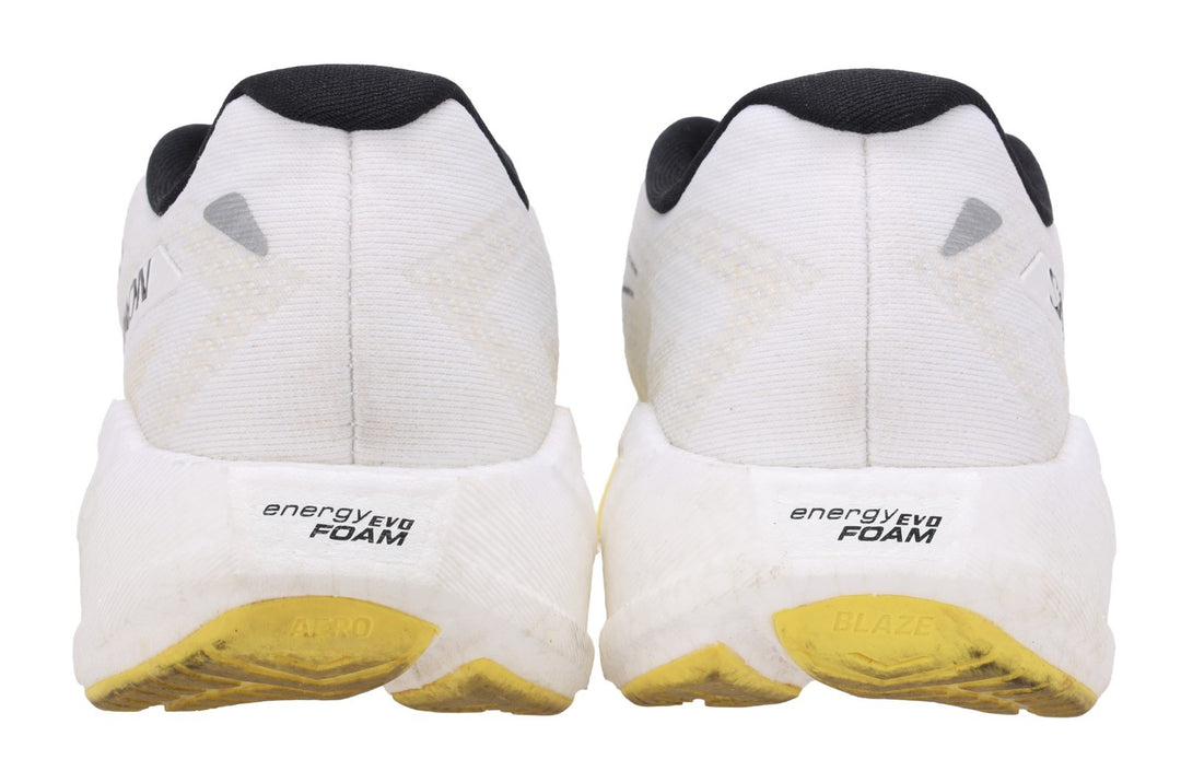 Salomon Aero Blaze 3 Running Shoes US Men 9 EU 42 2/3 White Yellow