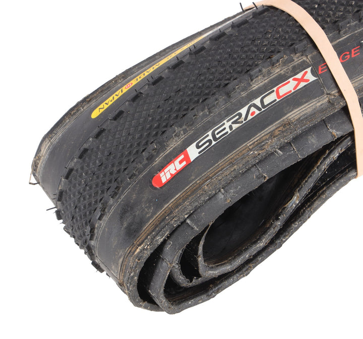 IRC Serac CX Edge Cyclocross Bike Tubeless Tire PAIR 700 x 32c BLACK Gravel