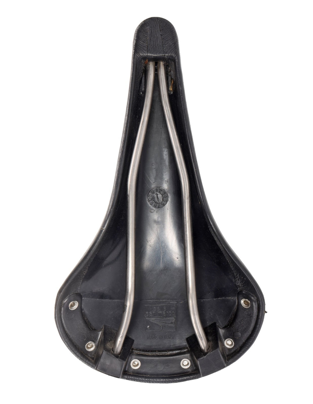 Selle San Marco Regal Road Bike Saddle 149mm BLACK 7x 7mm Titanium Rails Vintage