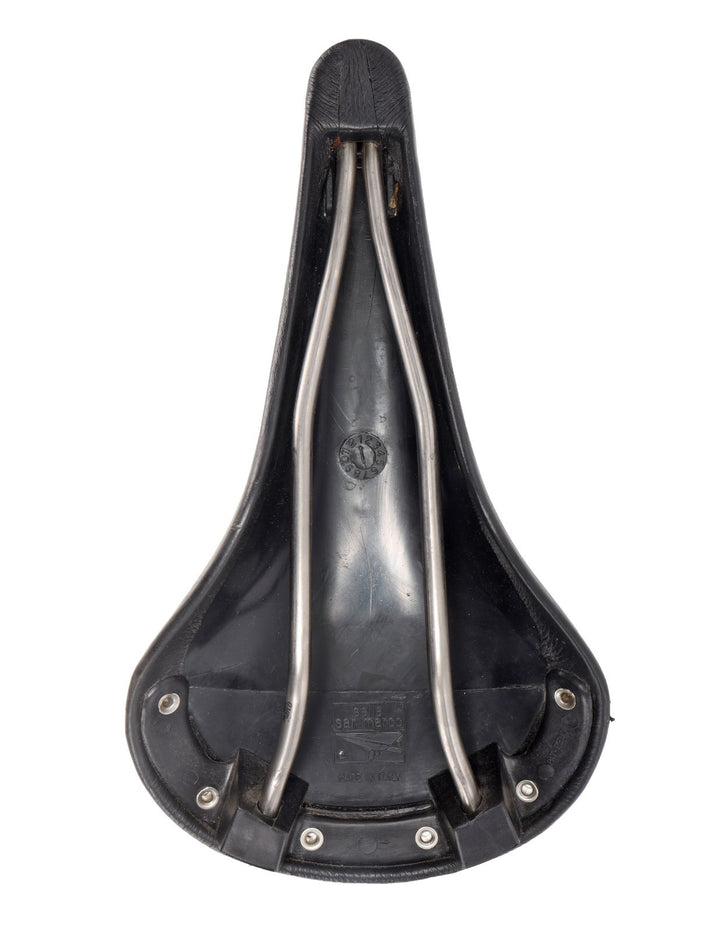 Selle San Marco Regal Road Bike Saddle 149mm BLACK 7x 7mm Titanium Rails Vintage