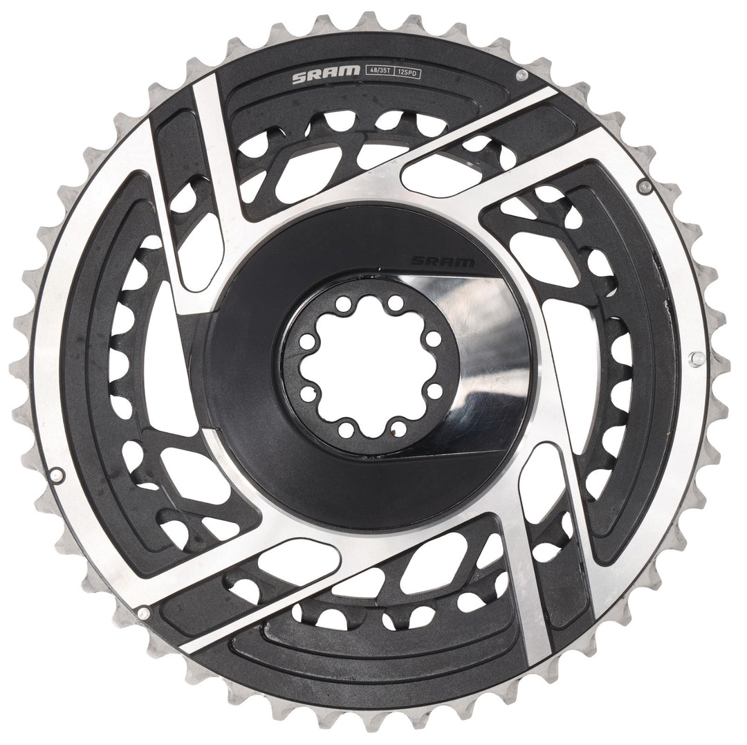 SRAM Red AXS 2x 12 Speed Chainring Set 48/35T Road Gravel 8 Bolt Direct Mount CX