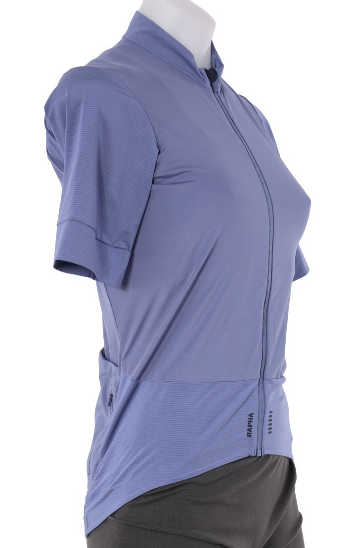 Rapha Pro Team Short Sleeve Jersey Women MEDIUM Purple Road Bike