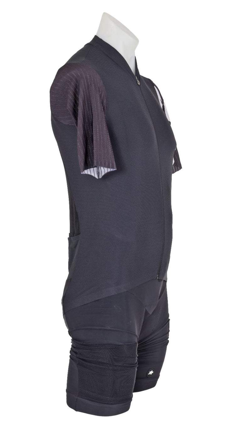 Assos Equipe RS Tactica Short Sleeve Cycling Kit Men LARGE Black Road Bike Cargo