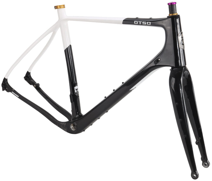Otso Cycles Waheela C Carbon Gravel Bike Disc Frameset XL BLACK/WHITE 700c 2022