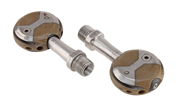 Speedplay X2 Clipless Road Bike Pedals Gray 53mm Stainless Steel 4 Bolt