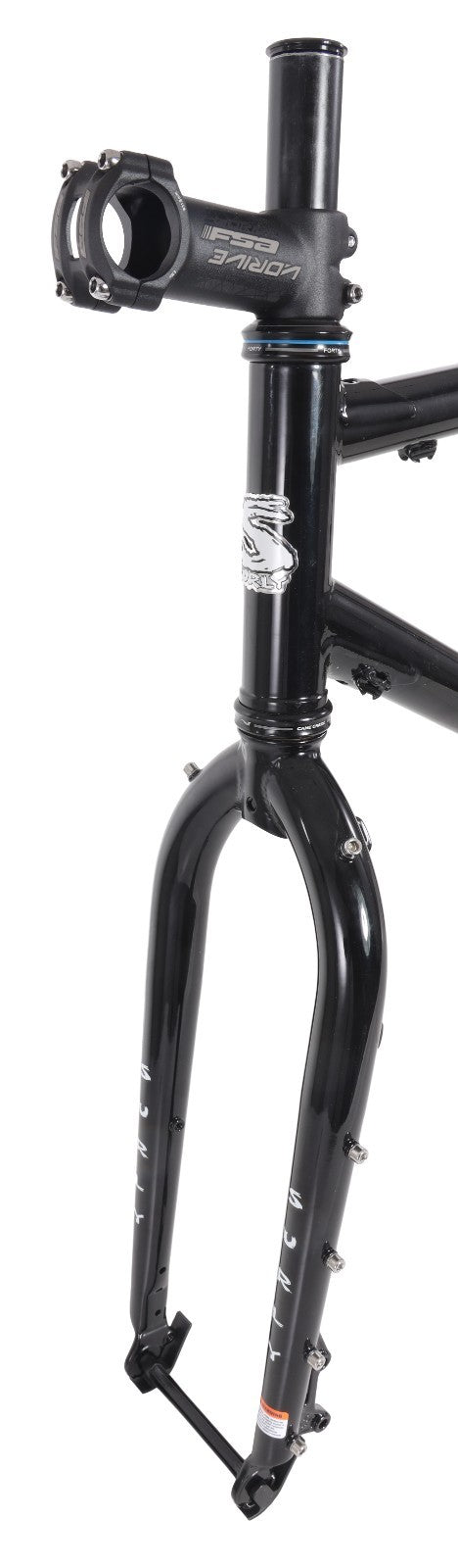 Surly Bridge Club All Road Steel Bike Frameset Large BLACK 700c Touring 4130