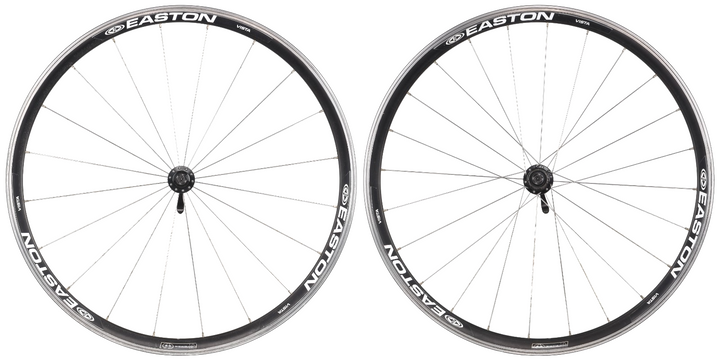 Easton Vista Alloy Clincher Road Bike Wheelset Shimano 10 Spd 700c Rim Brake QR