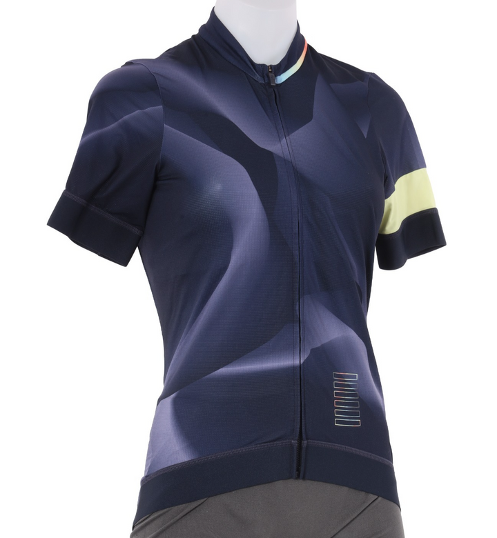 Rapha Pro Team Training Short Sleeve Jersey Women MEDIUM Dark Blue Road Bike