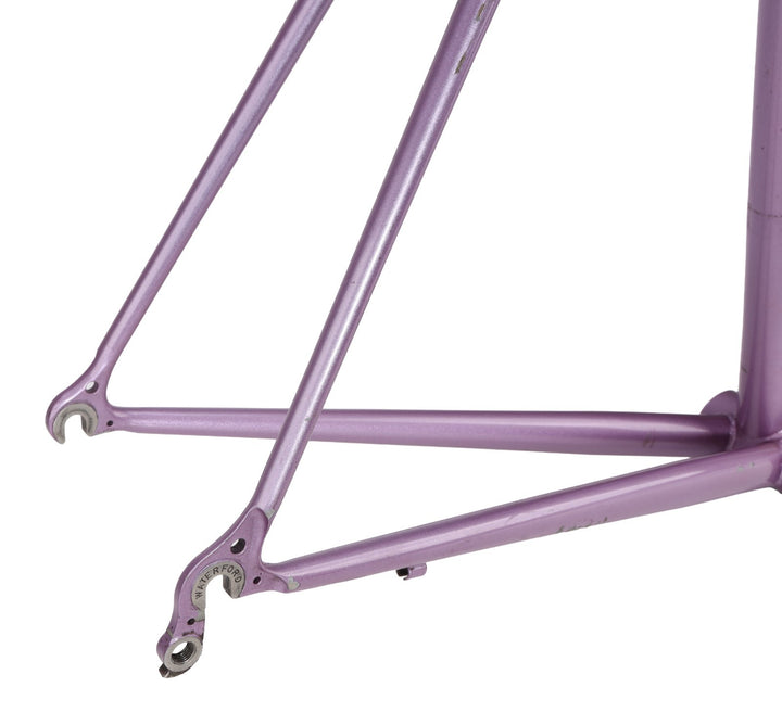Waterford R-33 Steel Road Bike Frameset 56cm Carbon PURPLE 700c QR Rim Brake USA