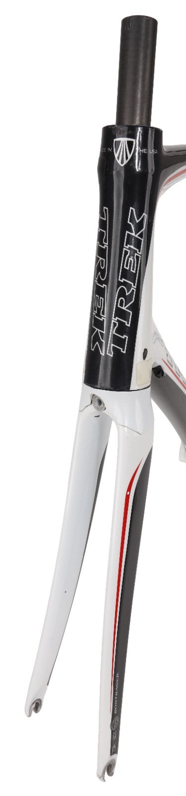 Trek Madone 6.9 OCLV Red Carbon Road Bike Frameset XL 60cm WHITE Rim QR USA 2008