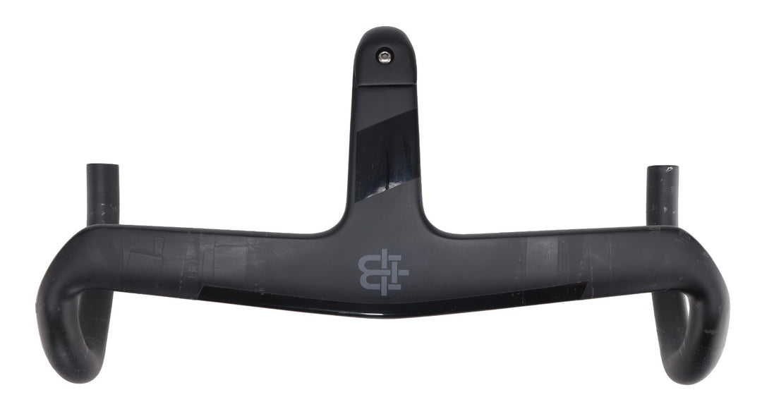 Black Inc AB02 Carbon Road Bike Di2 Barstem Handlebar 400 x 110mm -6º BLACK