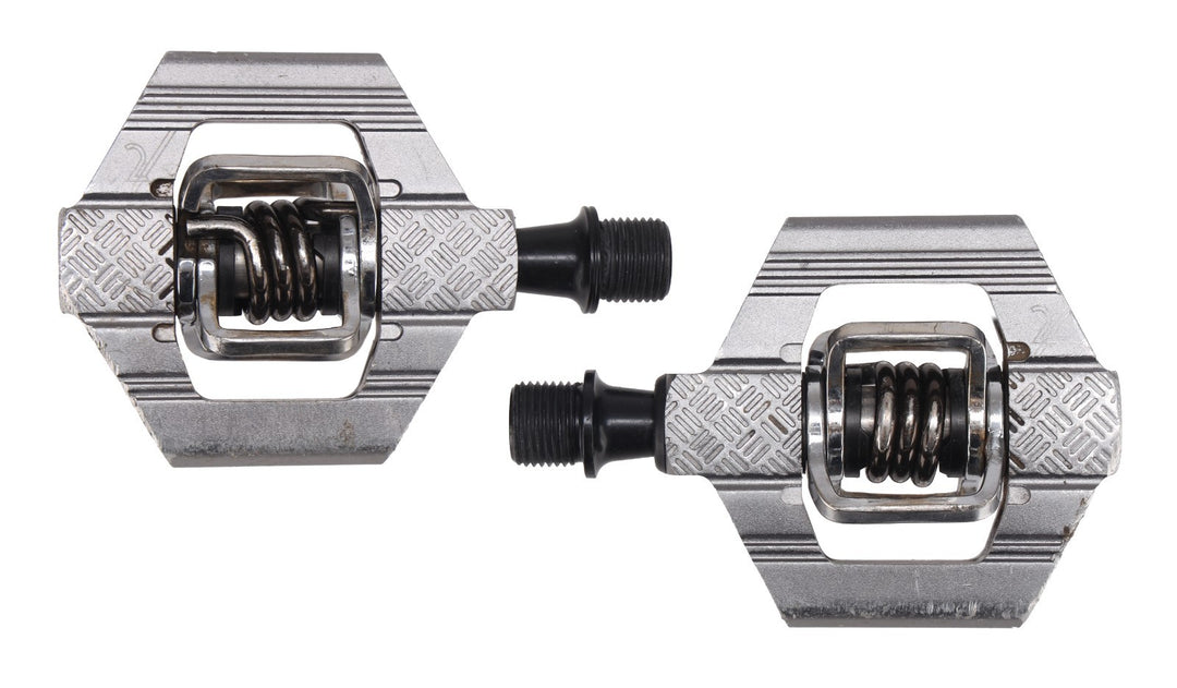 crankbrothers Candy 2 Clipless Mountain Bike Pedals GREY 9/16" 2-Bolt Gravel