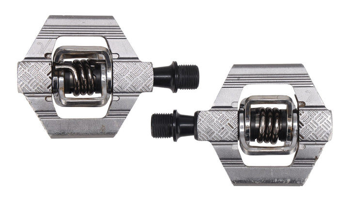 crankbrothers Candy 2 Clipless Mountain Bike Pedals GREY 9/16" 2-Bolt Gravel