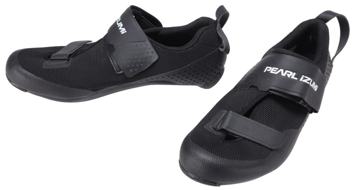 Pearl Izumi Tri Fly 7 Road Bike Shoes EU 45 US Men 10.5 BLACK 3 Bolt Triathlon
