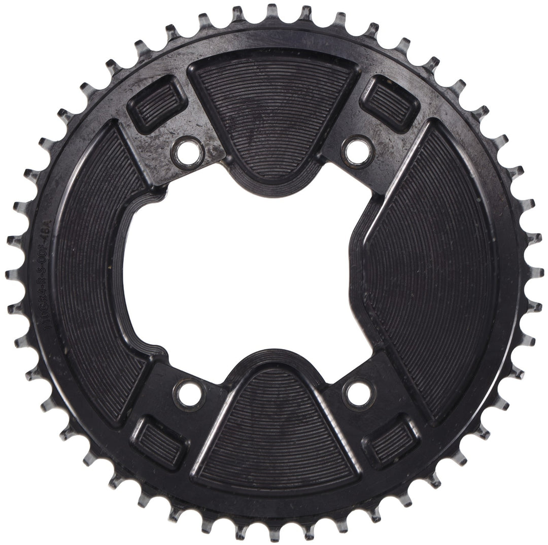 Wolf Tooth Aero GR8 Drop-Stop ST 48T Gravel Bike 12s Chainring 110 BCD 4-Bolt
