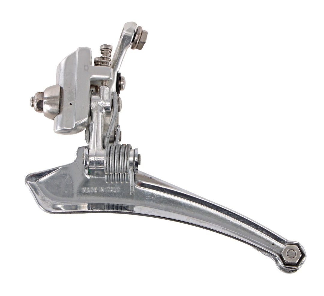 Campagnolo Croce d' Aune C023 Road Bike Front Derailleur 2 x 8s SILVER Braze-On