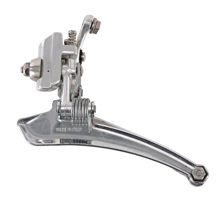 Campagnolo Croce d' Aune C023 Road Bike Front Derailleur 2 x 8s SILVER Braze-On