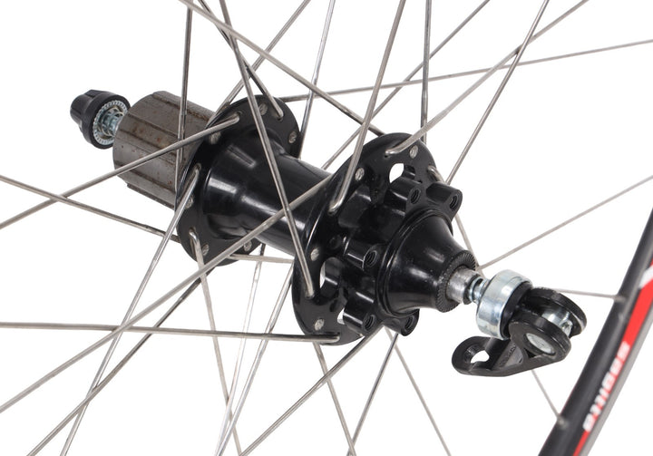 Velomax Sagitta Alloy Clincher Road Bike Wheelset Disc Shimano 10s Rim QR 700c