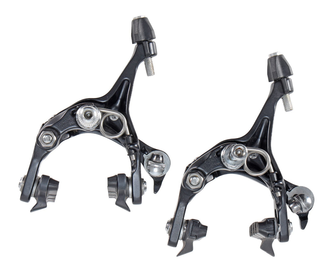 Shimano 105 BR-5700 Road Bike Rim Brake Caliper SET BLACK Dual Pivot Alloy