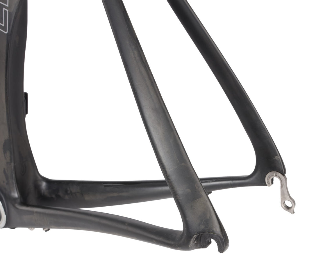 Litespeed C1 Carbon Road Bike Frameset XL Nude/White/Green 700c QR Rim Aero 2013