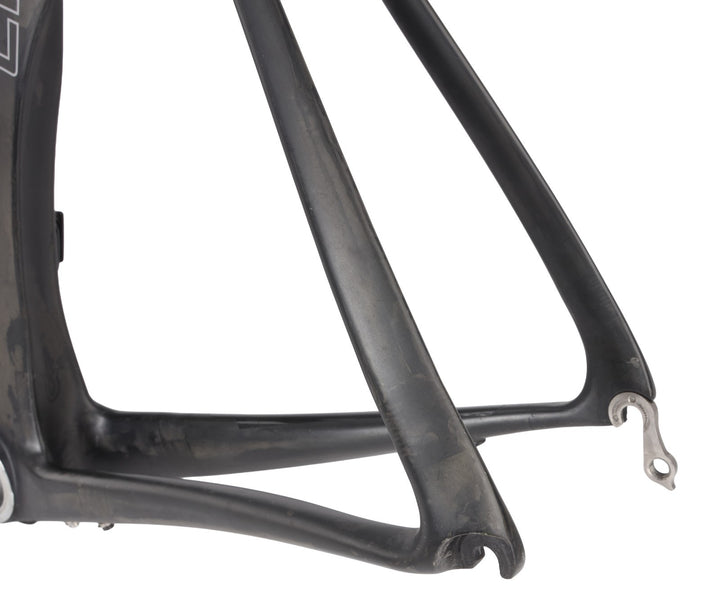 Litespeed C1 Carbon Road Bike Frameset XL Nude/White/Green 700c QR Rim Aero 2013