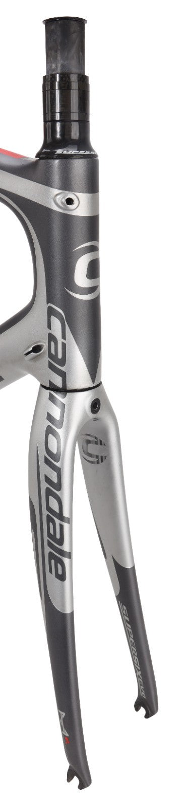 Cannondale SuperSix EVO Hi-MOD Carbon Road Frameset 58cm Silver 700c Rim QR 2015
