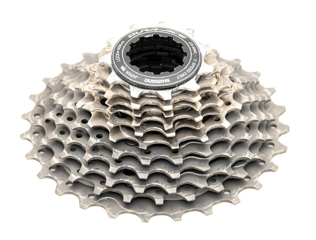 Shimano Dura-Ace CS-9000 11 Speed Road Bike Cassette 11-28T Titanium Gravel Race