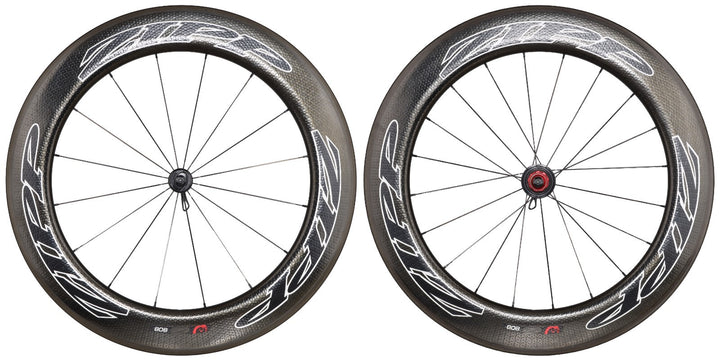 Zipp 808 Firecrest Carbon Road Bike Clincher Wheelset 700c QR Rim Brake Aero