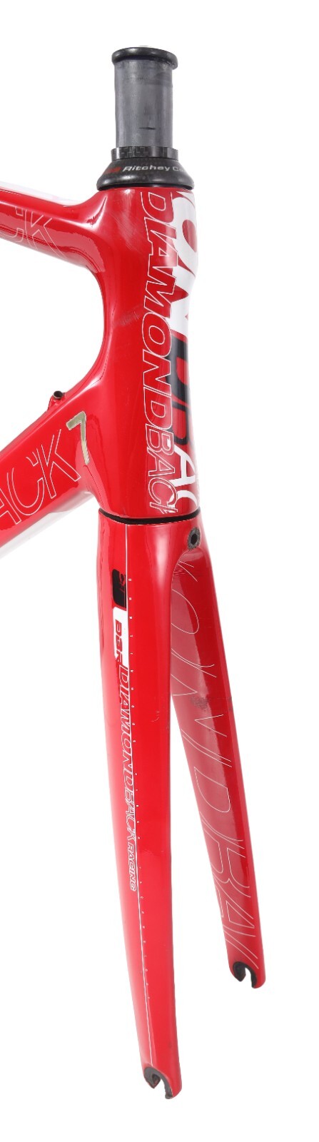 Diamondback DBR Podium 7 Carbon Road Bike Frame MEDIUM 56cm Red 700c QR Rim 2013