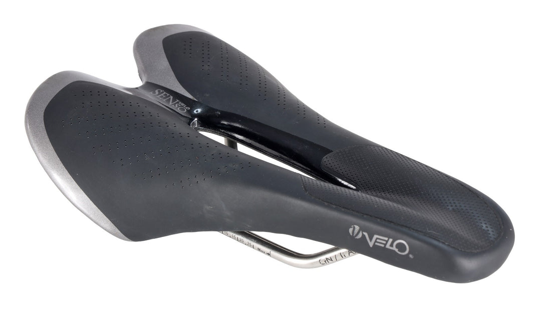 Velo Senso 148mm Titanium Alloy Rail Road Bike Saddle 7 x 7mm Gravel