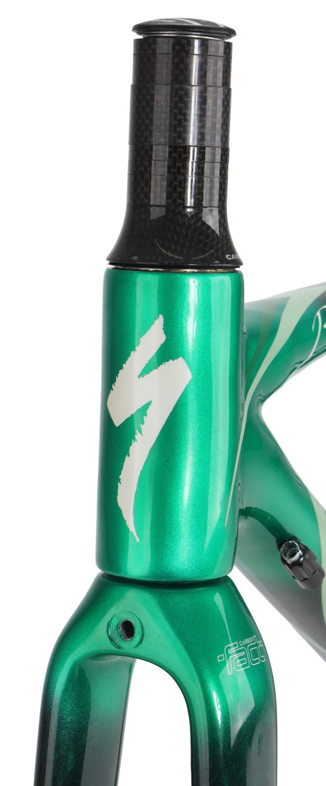 Specialized Ruby Expert Women Carbon Road Bike Frameset 44cm GREEN 700c QR 2009
