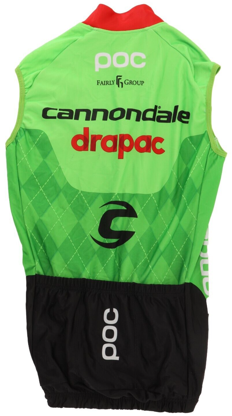 POC Cannondale Drapac Pro Cycling Thermal Bib Tights Shorts Vest Men SIZE 1/2 EF