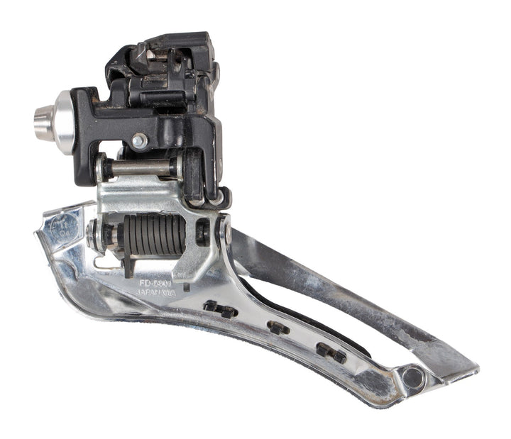 Shimano 105 FD-5801 2 x 11 Speed Road Bike Front Derailleur Braze-On Dual Pull