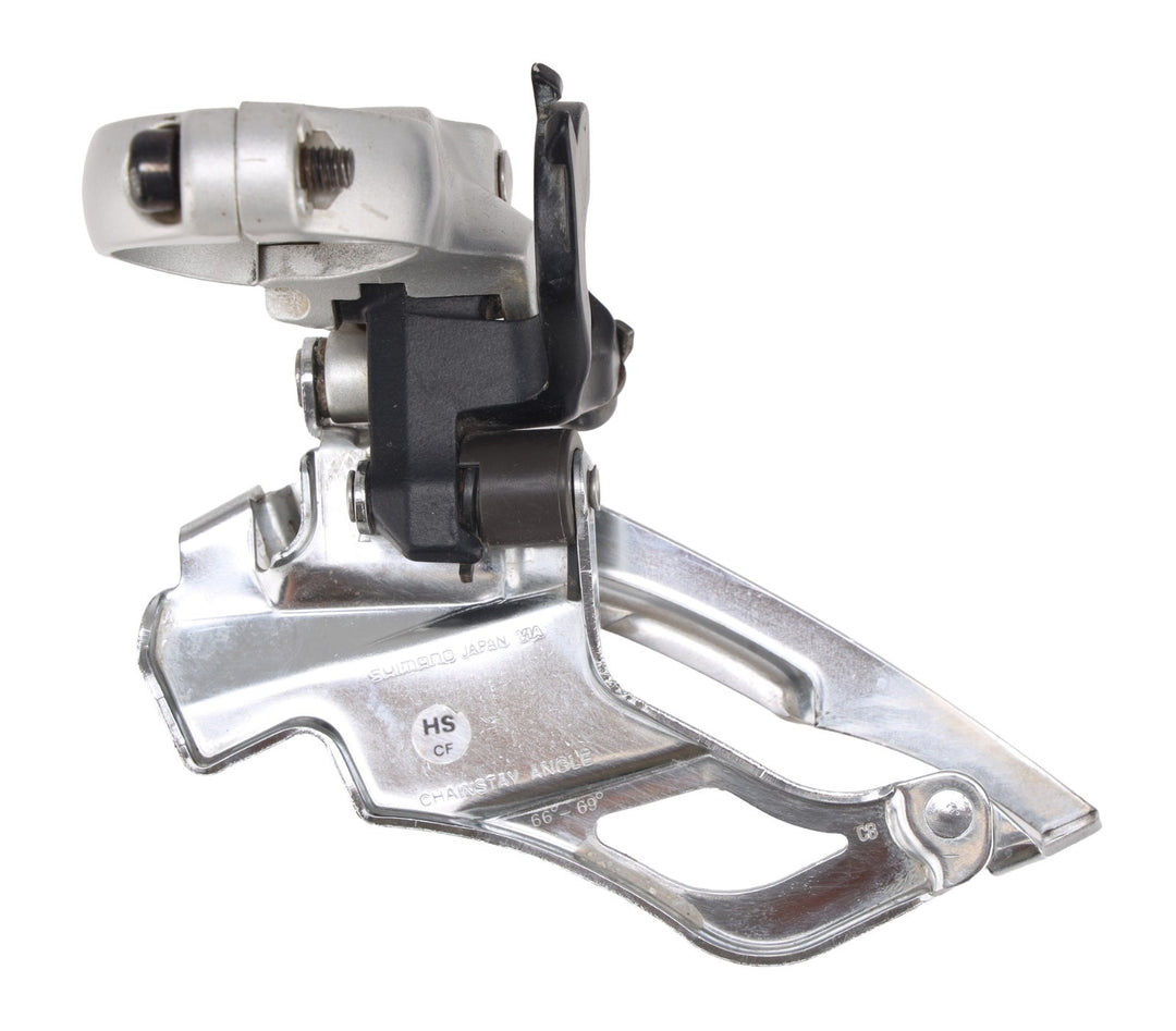 Shimano Deore XT FD-M761 3x 9s Mtn Bike Front Derailleur 34.9mm Clamp Dual Pull