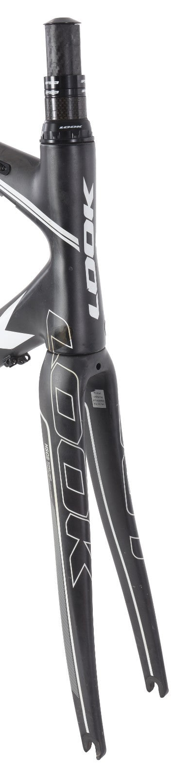 LOOK 586 UD Carbon Road Bike Frameset Black QR Rim Brake 57cm XL 700c Race 2012