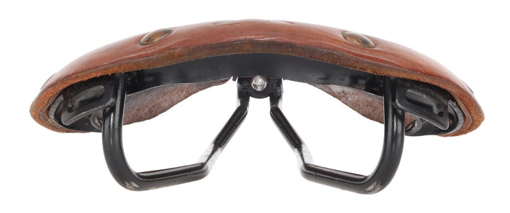Selle An-Atomica Titanico X Touring Bike Saddle 7 x 7 CrMo Rail Leather Commute
