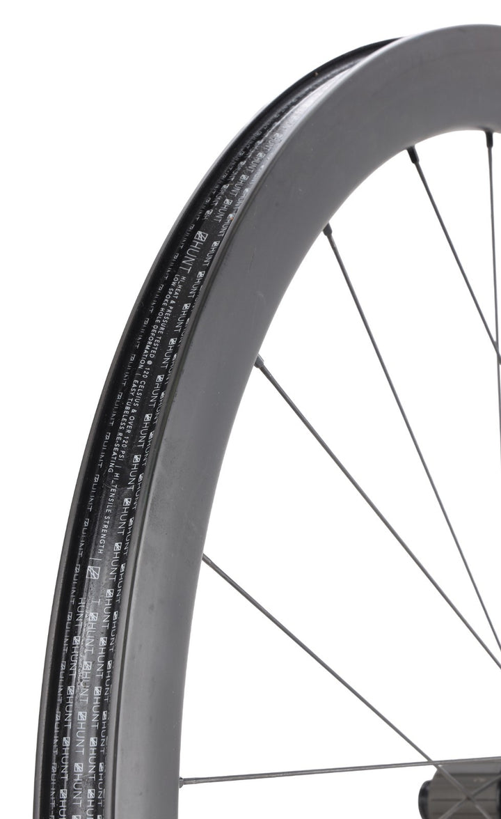 HUNT 40 Carbon Disc Tubeless Road/Gravel Bike REAR Wheel CL Shimano 11 Spd 700c