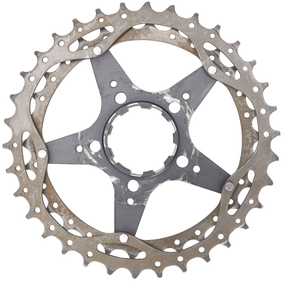 Shimano XTR CS-M952 9 Speed Mountain Bike Cassette 12-34T HG Titanium XC Vintage