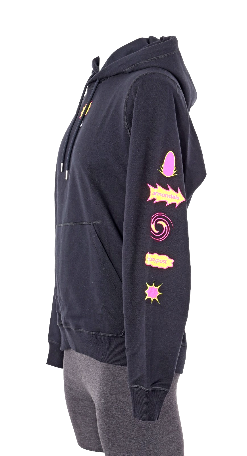 Rapha EF Education Cannondale Pro Cycling Hoodie Men SMALL Black Road Bike