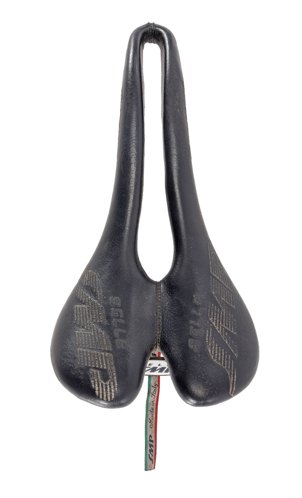 Selle SMP Dynamic Road Bike Saddle 138mm BLACK 7 x 7mm AISI Steel Cutaway Italy