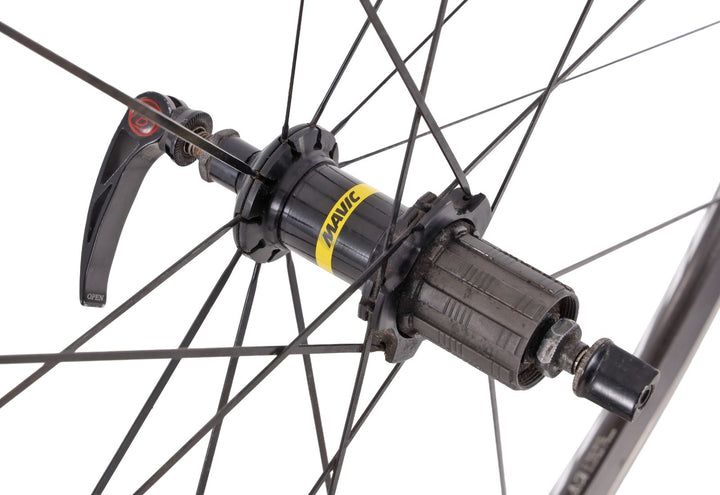 Mavic Aksium Alloy Clincher Road Bike Wheelset 700c Shimano 11 Spd Rim QR Gravel