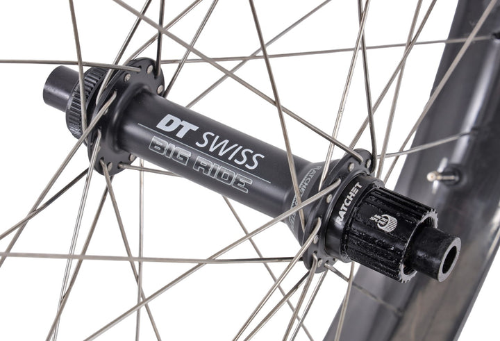 Nextie Xiphias DT 350 Disc Carbon Tubeless 27.5" Fat Bike Wheelset Shimano 12 Sp