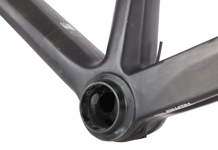 BMC Teammachine SLR01 TCC Carbon Road Bike Frameset 60cm Black/White Rim QR 2013