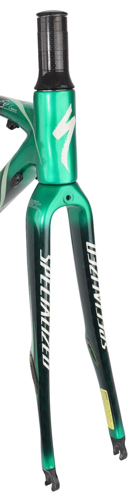 Specialized Ruby Expert Women Carbon Road Bike Frameset 44cm GREEN 700c QR 2009